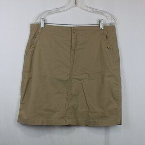 Laura Scott Petite Tan Thin Skirt
